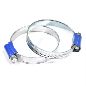 Colliers de serrage réglables en acier à vis sans fin Finition zinc Colliers de serrage automobiles Système de mesure métrique OEM personnalisable 120mm - Product Image 6