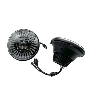 ไฟหน้า LED RGB แบบปรับได้ ADT Chasing ขนาด 7 นิ้ว 9 นิ้ว ควบคุมผ่านแอพ กันน้ำ โปรเจคเตอร์กระจก ไฟหน้า LED RGB - Product Image 4