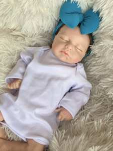 Mignonne poupée reborn bébé réaliste de 45 cm, jouet pour enfants, fille noire de haute qualité - Product Image 4