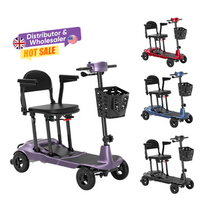 <span class=keywords><strong>Scooter</strong></span> de Mobilidade Ultra Leve em Fibra de Carbono 12,5kg <span class=keywords><strong>Scooter</strong></span> Portátil para Idosos com Bateria de Longa Duração para Uso ao Ar Livre - Product Image 3