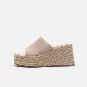 Sandalias Cómodas de Plataforma para Mujer con Tacón de Cuña <span class=keywords><strong>Transparente</strong></span> y Suela de Yute Tipo Alpargata 2024 - Product Image 3
