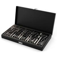Kit de réparation de filetages 80 pièces avec inserts filetés, tarauds, forets, outil d'installation et boîte à outils pour réparation de vis hélicoïdales