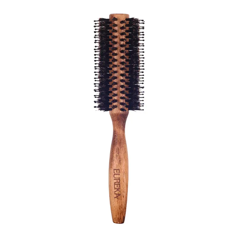 EUREKA PA23022-901 Wooden Nylon Bristle Hair Brush Nylon Hair Painting Brush Wooden Long Barrel Round Brush