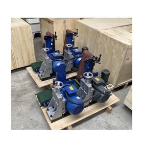 Sabuk Gerinda pneumatik portabel kecil, mesin ampelas dan pemoles lembar aluminium penggiling sabuk udara - Product Image 5