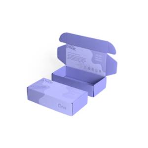 Tùy chỉnh bao bì hộp giấy boxcustomizable tông lật bưu phẩm vận chuyển box với cá nhân Kraft cho Led trang điểm <span class=keywords><strong>Mirro</strong></span> - Product Image 3