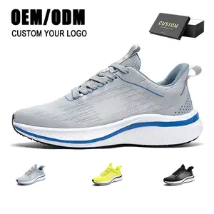 Men's Casual Running Shoes Summer Breathable Mesh Walking Comfort Shoes Men Sneaker