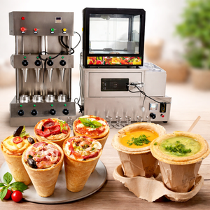 Machine <span class=keywords><strong>à</strong></span> cornets de crème glacée industrielle, moule conique pour <span class=keywords><strong>pizza</strong></span>, machine <span class=keywords><strong>à</strong></span> cornets de <span class=keywords><strong>pizza</strong></span> manuelle, four <span class=keywords><strong>à</strong></span> <span class=keywords><strong>pizza</strong></span> automatique - Product Image 1