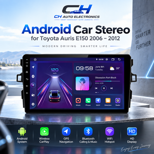 วิทยุติดรถยนต์ Android สำหรับ Toyota Auris E150 ปี 2006-2012 พร้อมระบบ Wireless Carplay ระบบนำทาง GPS มัลติมีเดีย และชุดเครื่องเสียงติดรถยนต์ - Product Image 3