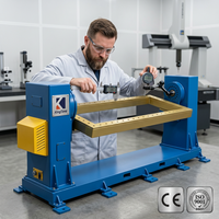 Positionneur de robot de soudage 6 axes, dispositif de serrage personnalisé, table rotative servo-électrique, poste de travail pour la fabrication métallique