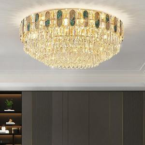 Zeal chiếu sáng phòng khách khách sạn sang trọng hiện đại LED Vòng Pha Lê Đèn trần đồ đạc với điều khiển từ xa - Product Image 4