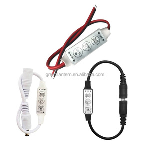 3 أزرار ليد مرنة متعددة الألوان أحادية اللون DC باللون الأحمر والأسود لأضواء LED ملونة - Product Image 1