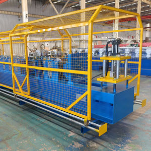 เครื่องขึ้นรูปเหล็กโครงสร้างเพดานยิปซัมบอร์ดเหล็กชุบสังกะสี ควบคุมด้วย PLC 380V 7.5KW - Product Image 4