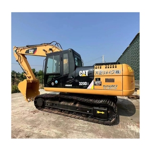 Excavatrice sur chenilles CAT 320D d'occasion, 20 tonnes, avec godet de terrassement - Product Image 4