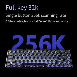 Clavier mécanique filaire ATK68 V3 HE en alliage d'aluminium avec interrupteurs magnétiques 0.005rt 8Khz 0.08ms à faible latence pour jeux électroniques et e-sport - Product Image 4
