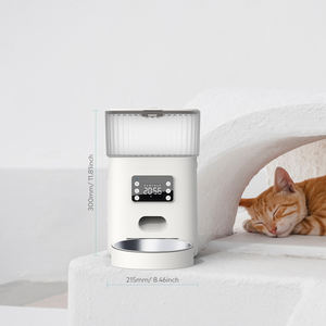 Alimentador electrónico automático para perros, cuencos con pantalla LCD, sin comida, 6 comidas por día - Product Image 6