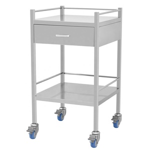 Chaoyang Manufacture Surgical <strong>Dressing</strong> Cart Medical Stainless Steel <strong>Trolley</strong> Hospital Medical <strong>Trolley</strong> 1 Layers Surgical <strong>Trolley</strong> - Product Image 1