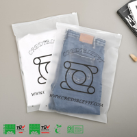 Sacs Ziplock transparents réutilisables épais, plusieurs tailles, étanches, refermables, pour l'emballage de petites pièces et d'accessoires