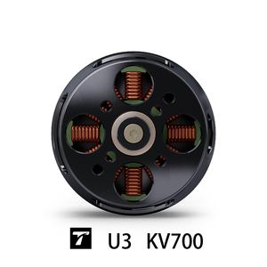 Moteur de drone sans balais étanche T-MOTOR U3 KV700 <span class=keywords><strong>3</strong></span>-4S LiPo, poussée maximale de <span class=keywords><strong>1</strong></span>,8 kg, 500 W, moteur UAV à haut rendement - Product Image 5