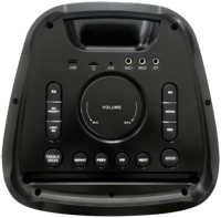 Bass bafles dual 10 pulgadas DIY coche portátil DJ trolley USB Horn PRO cilindro Caja Activa 300 200 altavoz inalámbrico sistema de audio