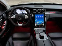 Écran IPS 12,1 pouces, Android 13, Carplay, GPS, lecteur multimédia stéréo, WiFi intégré pour Mercedes Benz Classe C W205 GLC X253