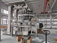 Máquina empacadora de pesaje de gránulos de alimentos, máquinas empacadoras de dulces Doypack para pequeñas empresas 2100
