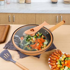 <span class=keywords><strong>Wok</strong></span> Antiadherente de Micro-Presión, <span class=keywords><strong>Wok</strong></span> Multifuncional para el Hogar con Nuevo Aislamiento, Universal para Cocina de Inducción y Llama Abierta - Product Image 5
