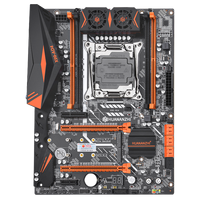 HUANANZHI X99-AD4 Motherboard Desktop Soket LGA2011-3 Mendukung DDR4 2400/2133/1866 M.2 PCIE3.0 PCIE2.0 Gigabit LAN Mainboard