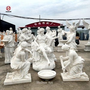 <span class=keywords><strong>Statue</strong></span> in Marmo <span class=keywords><strong>di</strong></span> Uomo Romano Seduto Direttamente dalla Fabbrica - Product Image 3