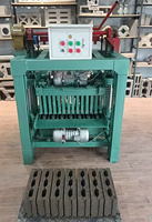 Machine à fabriquer des briques semi-automatique de type 4-35 pour usine de production de briques, pour la construction de bâtiments commerciaux et résidentiels