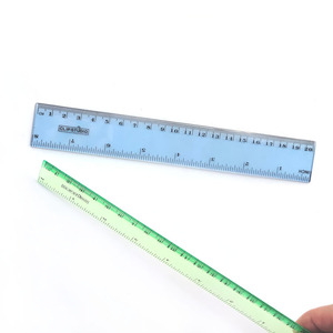 Regla de Medición de Plástico de 20 cm de Marca Personalizada, Embalaje en Bolsa OPP, Regla Recta Transparente para la Escuela y la Oficina - Product Image 6