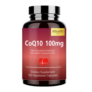 Coenzima Q10 mezclada con PPQ para el envejecimiento de la población mejora la función cardíaca Nutracéuticos a medida CO Q10 Cápsulas - Product Image 1