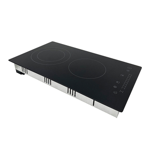 Table de cuisson infrarouge électrique 220 Volts 3000W avec deux anneaux Table de cuisson vitrocéramique intégrée LT2V-47 cuisinière - Product Image 3