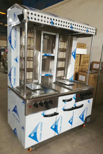 Machine à shawarma au gaz à double tête verticale Grill à <span class=keywords><strong>viande</strong></span> - Product Image 2