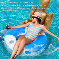 Bouée de piscine gonflable personnalisée en PVC, pliable, pour enterrement de vie de jeune fille, poupée amusante mariée, marié, époux, écologique et légère