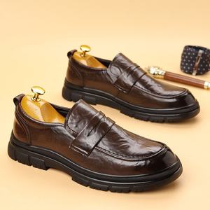 Original men's casual shoes - Mokasin walking style <b>dress</b> shoes - Product Image 5