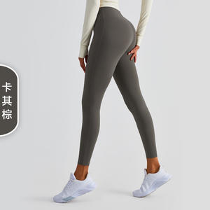 Leggings de yoga taille haute pour femme, sensation seconde peau, effet ventre plat et rehaussement des fesses, taille élastique, anti-roulement, anti-transpiration - Product Image 5