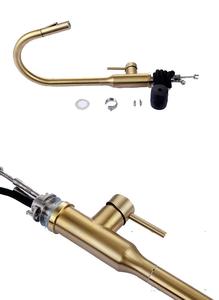 Brushed Gold Pull Down Kitchen Faucet Kitchen Sink Faucet Kitchen <strong>Taps</strong> - Product Image 6