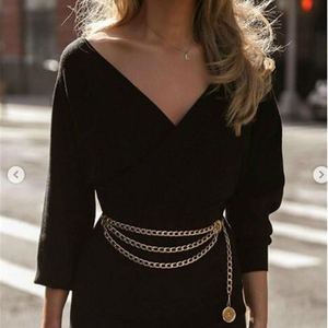 <span class=keywords><strong>Cadena</strong></span> de Cuerpo de Aleación Chapada en Oro de Estilo Vintage con Borlas Multicapa para Mujer, Accesorios Sexys de Moda para Playa, Fiesta, Yoga - Product Image 2