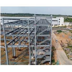 Cấu trúc khung thép cứng nhắc đúc sẵn tòa nhà văn phòng thép nhiều tầng - Product Image 3