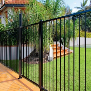 Chi phí thấp và thân thiện với sinh thái ngoài trời kim loại Veneer Panels, hình ống hàng rào sắt Garrison hàng rào. - Product Image 3