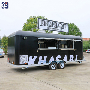 Camion de restauration multifonctionnel personnalisable, café, barbecue extérieur, remorque alimentaire, chariot de vente de bière et de snacks, camion de restauration mobile - Product Image 2
