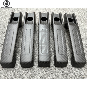 Dry Carbon Fiber TYPE-Matte External <b>Door</b> <b>Handle</b> for Mercedes Benz G-Class W464 G63 G500 G350 2019-2024 Car Replacement Parts - Product Image 4