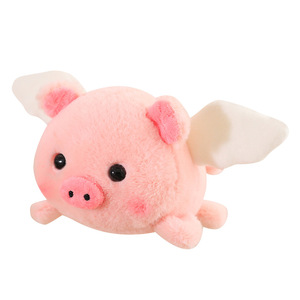 Pull-string Spinning Animal Plush Toys: Cat, <strong>Panda</strong>, Rabbit, Angel, Spinning <strong>Series</strong> Dolls and Gifts. - Product Image 1