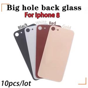 Venta al por mayor de cristales traseros para <span class=keywords><strong>iPhone</strong></span> con orificio grande para la cámara, carcasa trasera de cristal para 8 Plus, X, XS Max, <span class=keywords><strong>XR</strong></span>, 11, 12, 14 Mini, SE. - Product Image 2