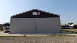 Tente en acier léger de qualité supérieure italienne, structure en acier galvanisé, grand espace de rangement, montage facile, norme EN, tolérance de 1% - Product Image 5