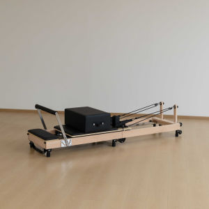Máquina de Pilates Reformer Plegable Comercial para Yoga y Fitness, Ecológica, Duradera, Ajustable y Portátil para el Hogar - Product Image 6