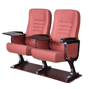 เก้าอี้โรงเรียน/โรงพยาบาล รุ่น HB601 สีชมพู ยี่ห้อ Manwa Expo พร้อมที่วางแขน - Product Image 1
