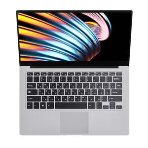 LT15โน้ตบุ๊ค PC สีเทาขนาด14นิ้ว Intel N4000 Quad Core CPU Windows 11 8 + 256GB รุ่นใหม่และใช้แล้วมีปลั๊ก UK - Product Image 5
