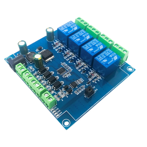 <strong>Modbus</strong> RTU 7-24V Anti-reverse Relay <strong>Module</strong> RS485/TTL 4 Channel 485 Switch <strong>Input</strong> 4 Way Optical Coupler 12V <strong>Output</strong> for Android - Product Image 5