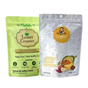 ถุงซิปล็อคแบบตั้งได้ ถุงกระดาษแบบรีซีลได้สไตล์เรียบง่าย สำหรับเก็บอาหารในงานปาร์ตี้วันเกิดช่วงฤดูใบไม้ผลิและฤดูร้อน - Product Image 3